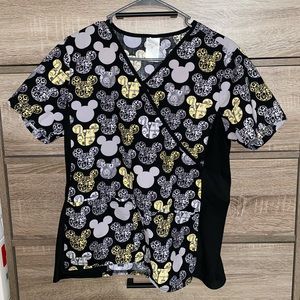 Mickey Mouse scrub top